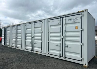 New Single use 40ft High Cube Containers with Side Loading Doors